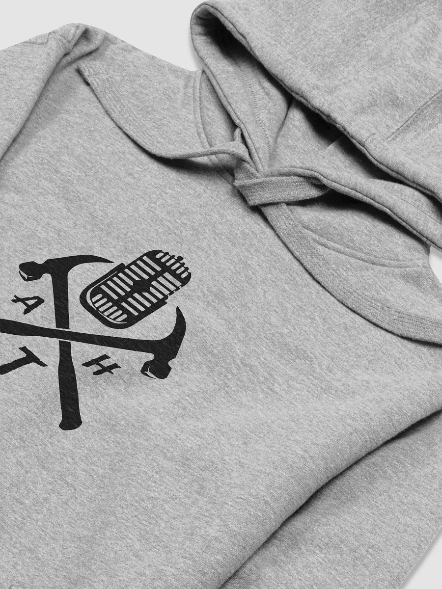 Hammer Hoodie (Heather Grey) product image (3)