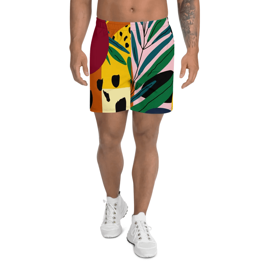 "BP3" Tropical Breeze Athletic Shorts product image (1)