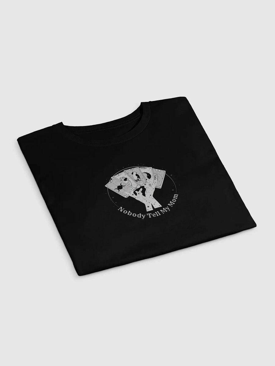Nobody Tell My Mom Cropped Tee Black product image (3)