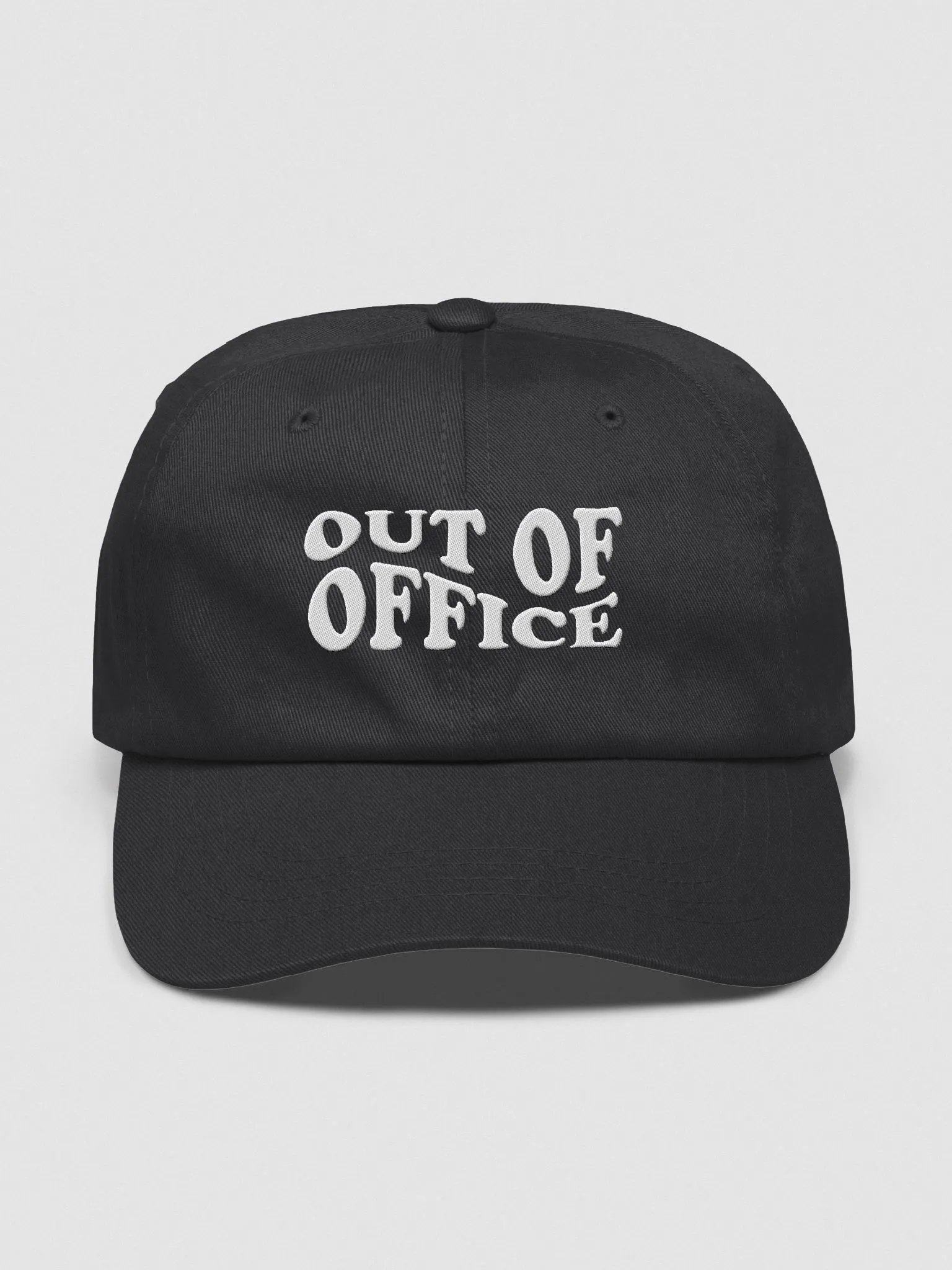 Out of Office Hat (Black and White) product image (1)