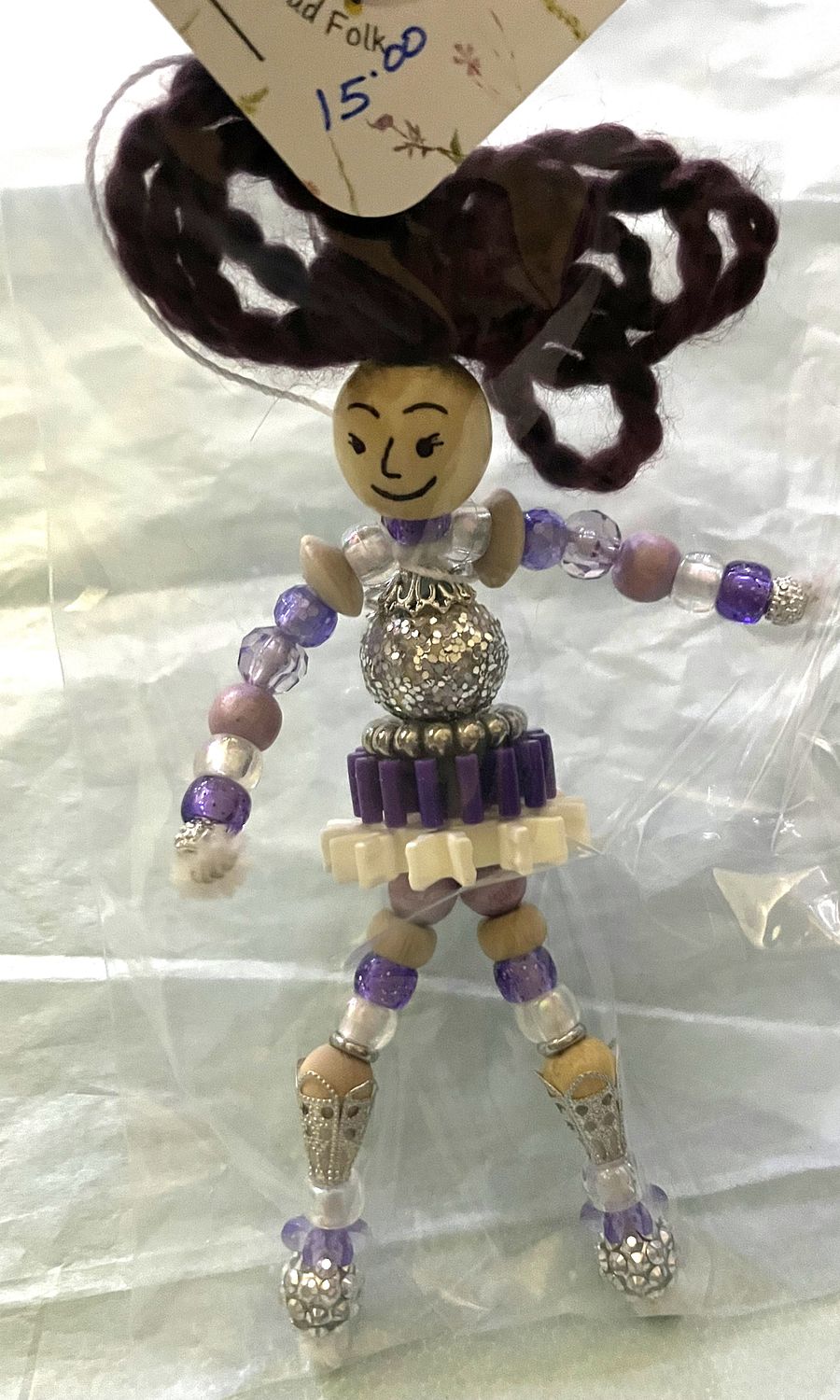 Lavender Snowtopia Glitter Ornament product image (3)