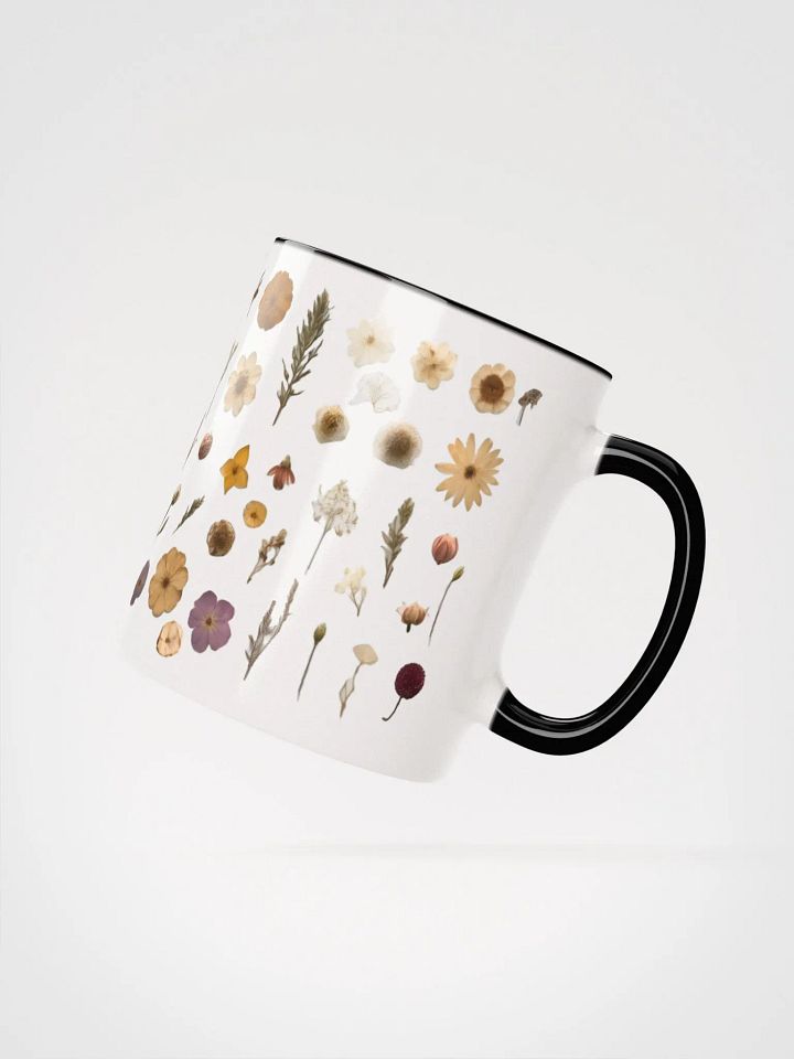 Pressed Flowers Coloured Mug product image (2)
