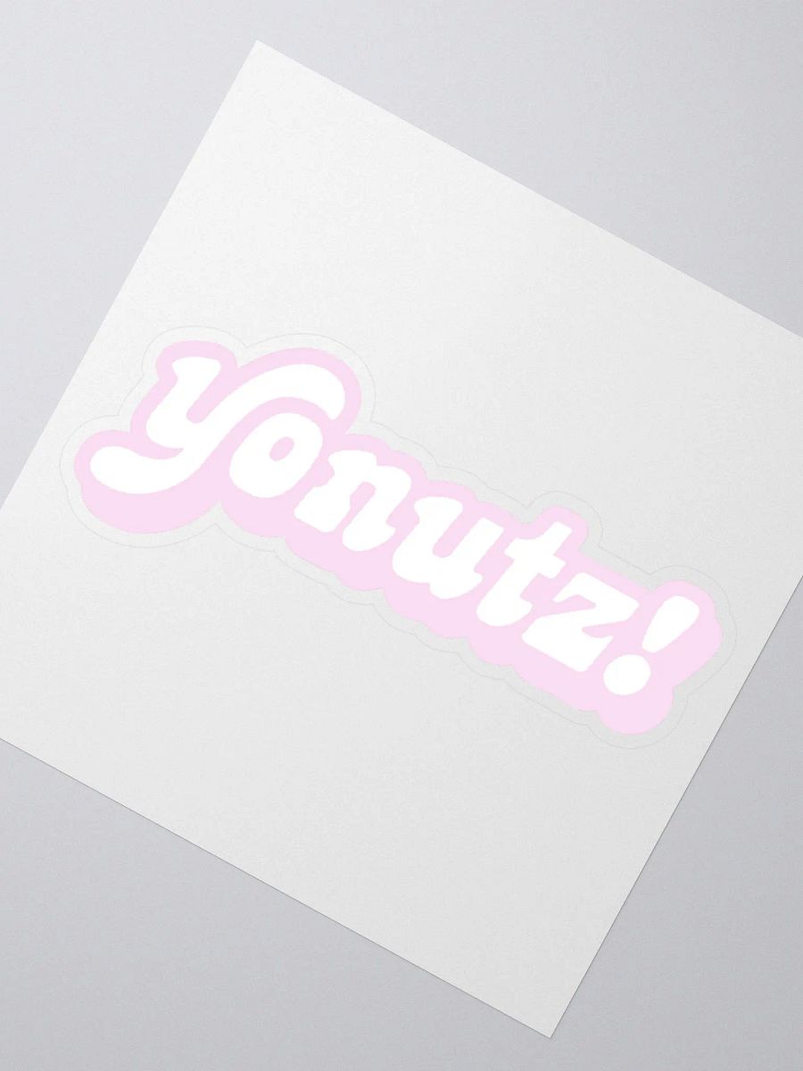 Yonutz! Sticker product image (6)