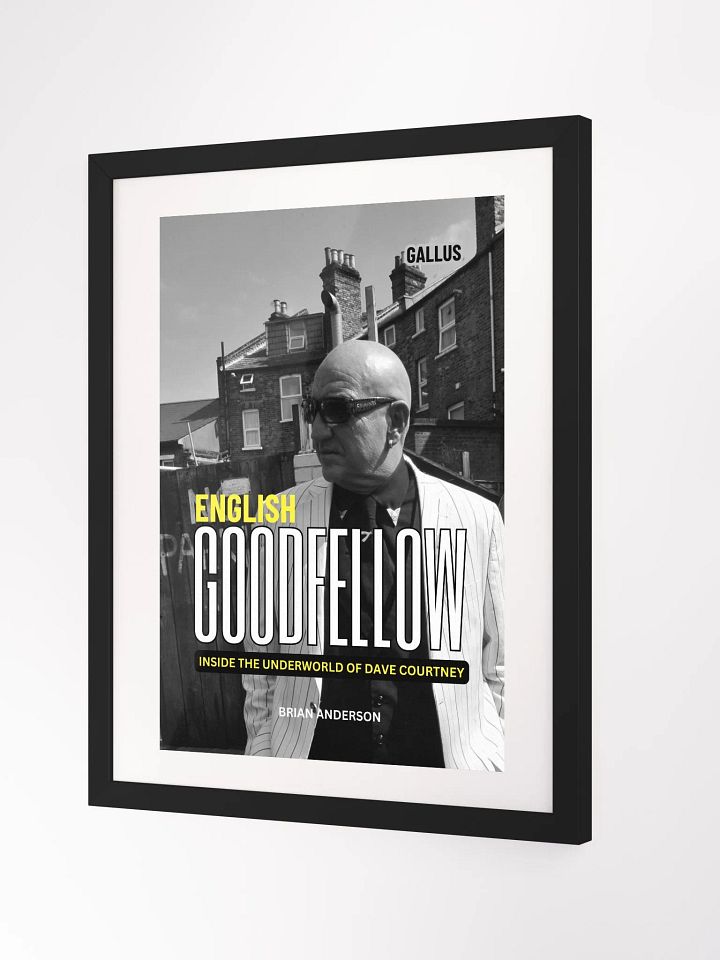Large Dave Courtney Framed Poster product image (2)
