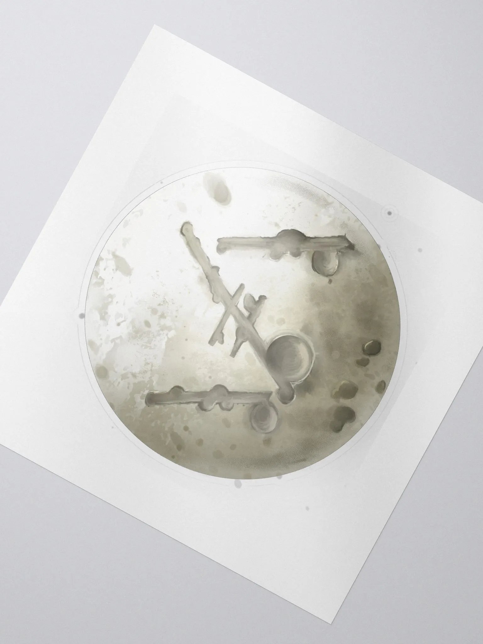 'CRATER' sticker product image (2)