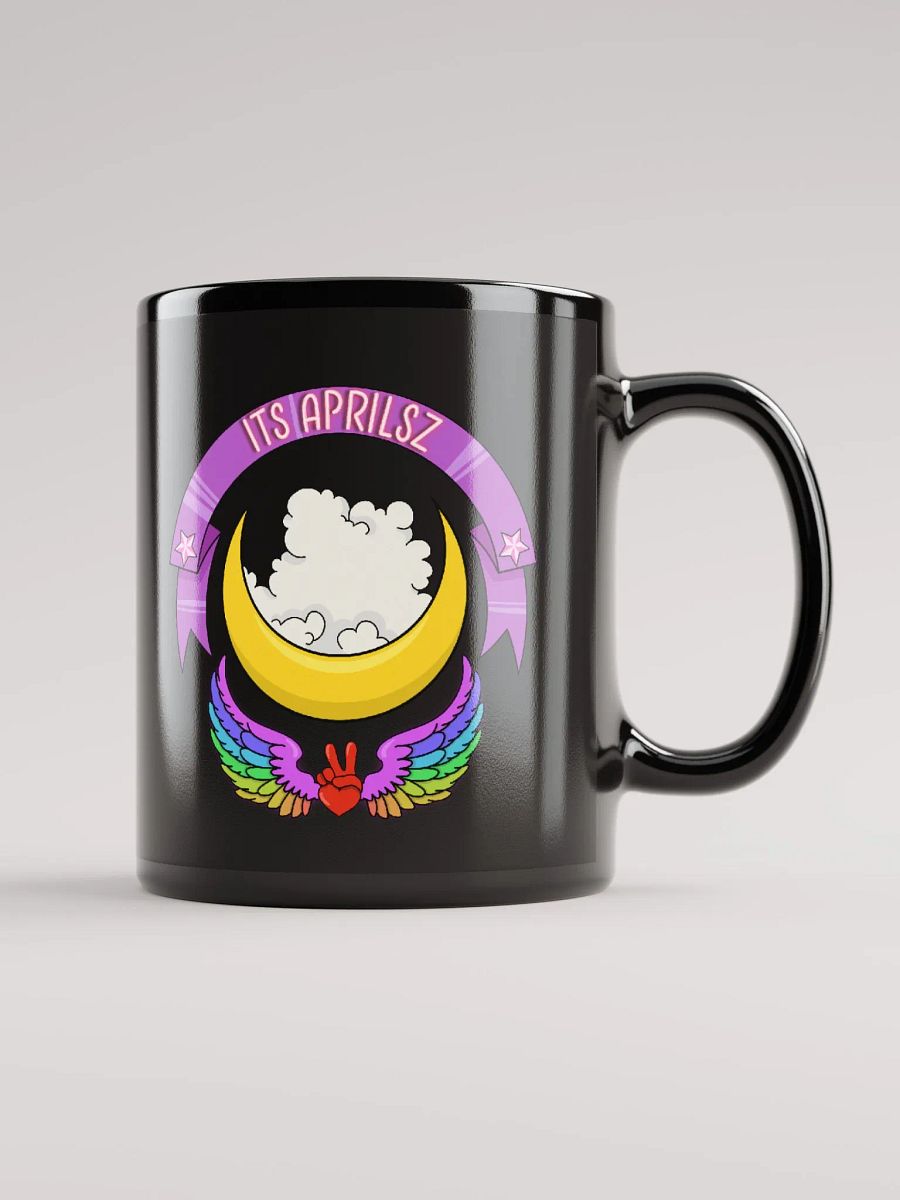 ItsAprilsz Double Logo Black Mug product image (1)