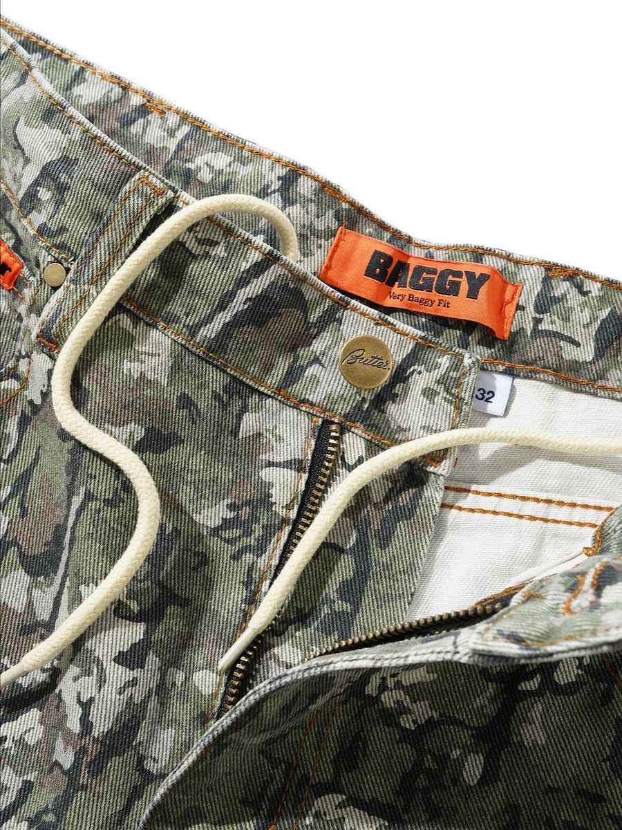 Bark Camo Denim Jeans, Army product image (3)