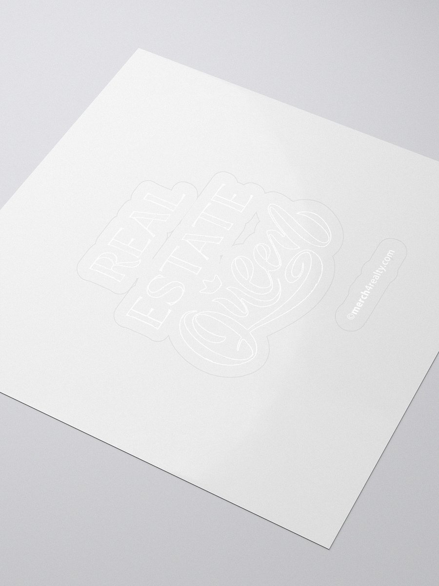 Real Estate Queen Kiss Cut Stickers product image (3)