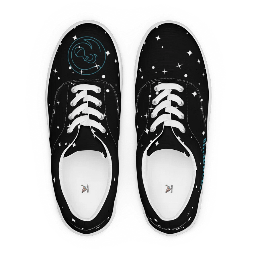 Starry-Eyed Aquarius Lace-Up Canvas Shoes product image (1)