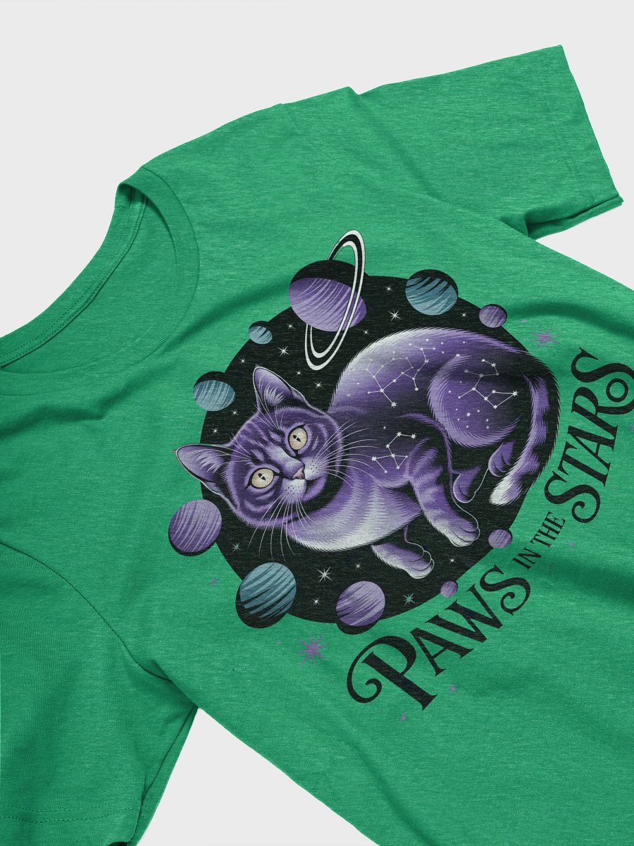 Cosmic Constellation Cat T-Shirt product image (4)