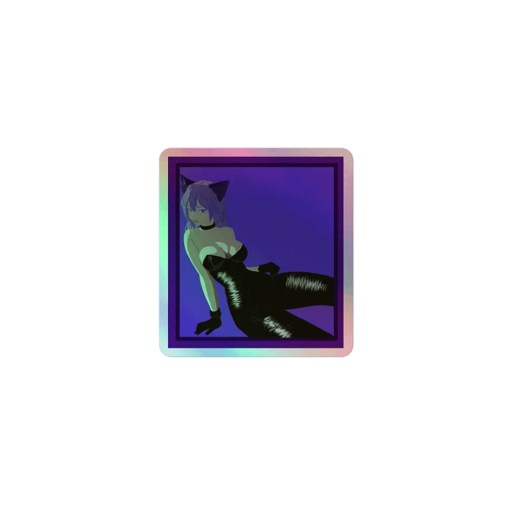 Kitten Shiny Sticker product image (1)