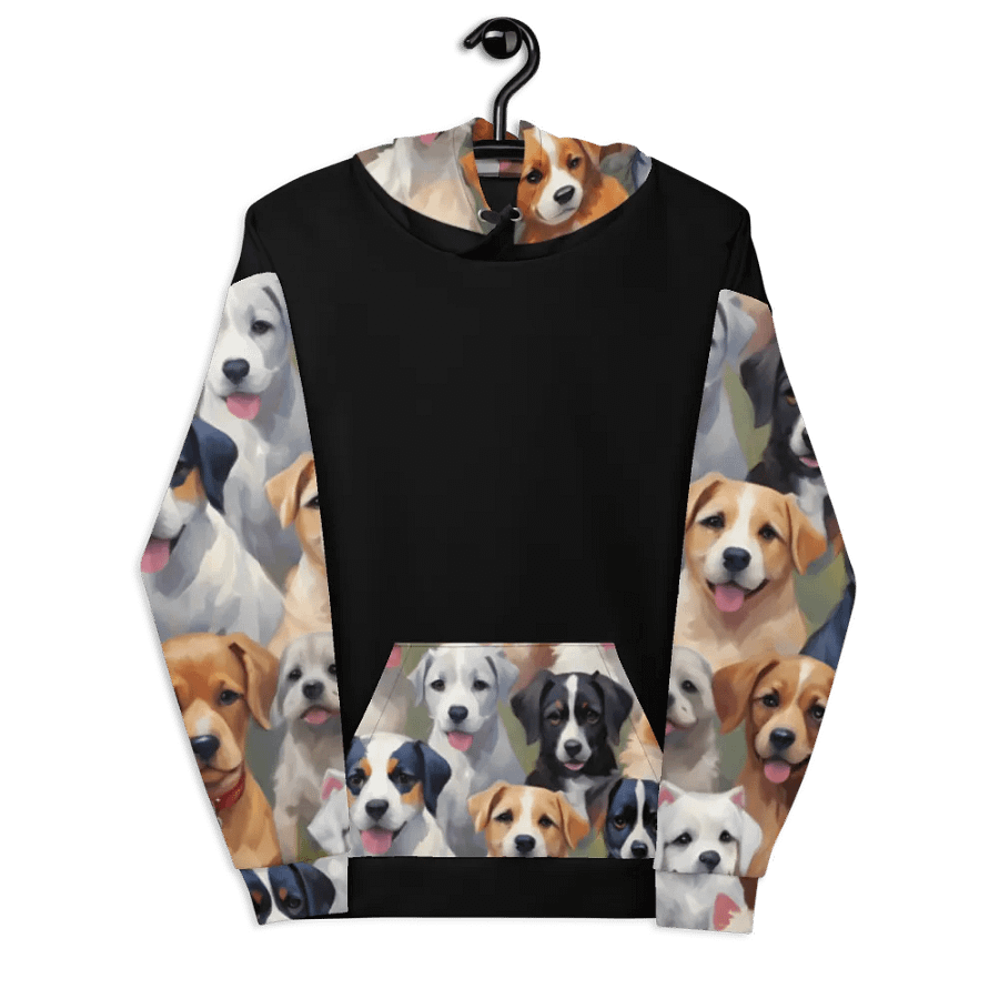 Paw-some Pup Parade Unisex Hoodie product image (7)