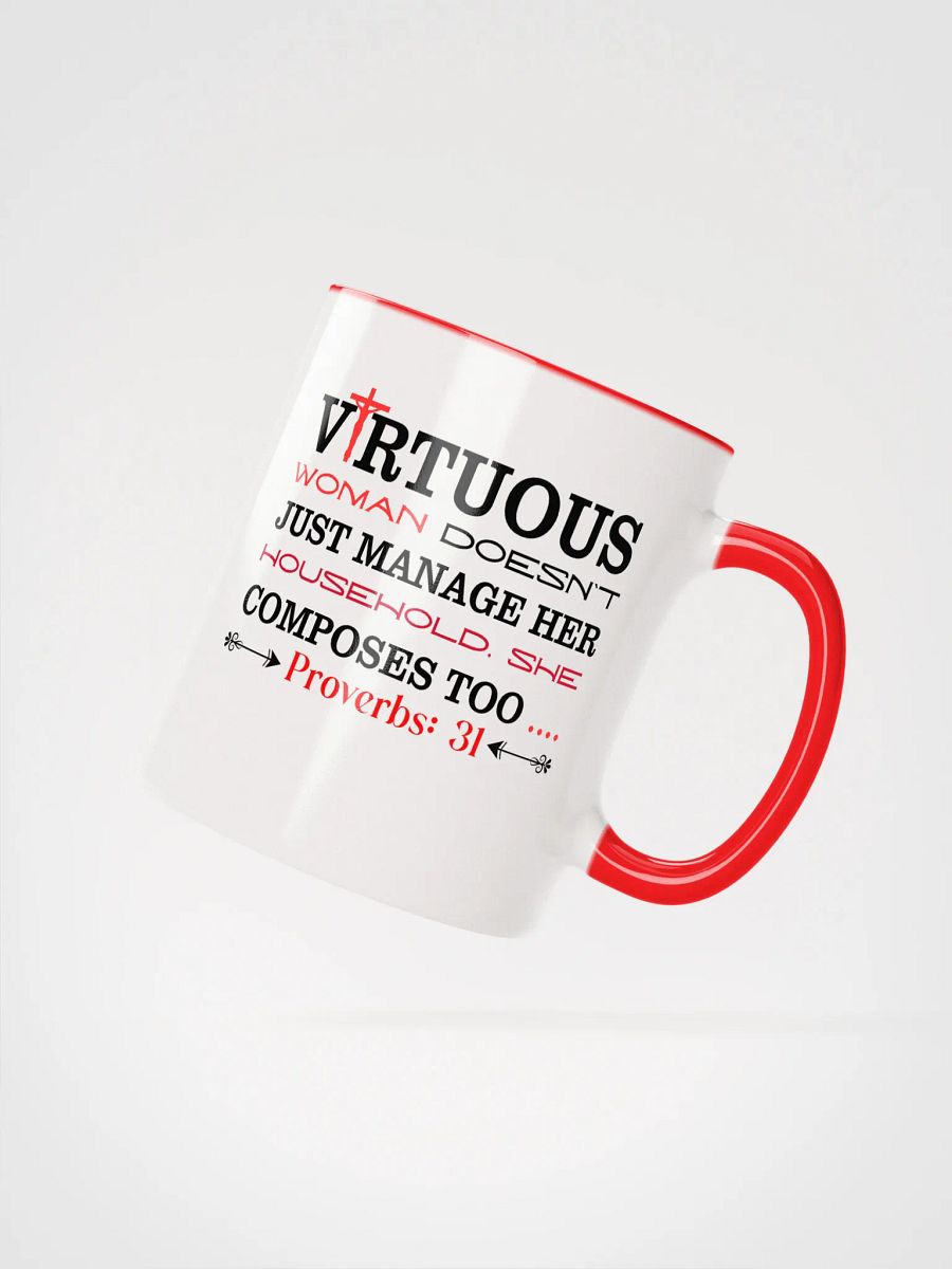 Virtuous Woman Inspirational Ceramic Mug product image (1)