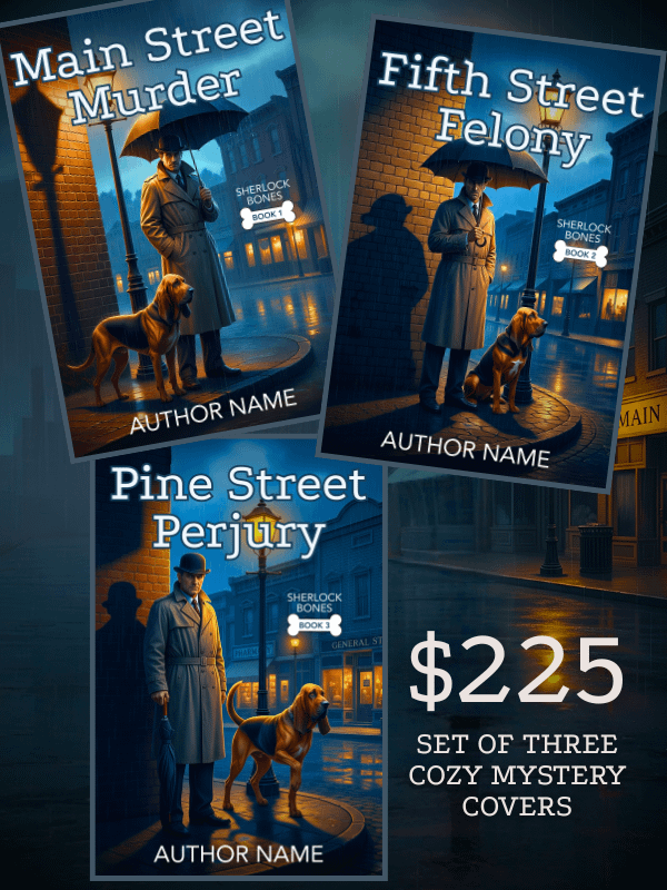 Sherlock Bones – 3 Cozy Mystery Cover Bundle product image (1)