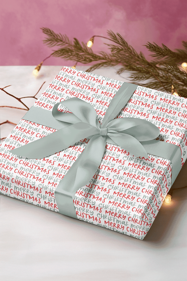 Merry Christmas Wrapping Paper product image (1)