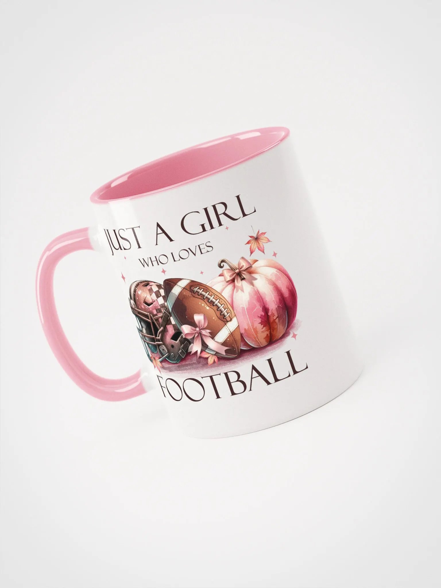 Just A Girl Who Loves Football Colored Mug product image (30)