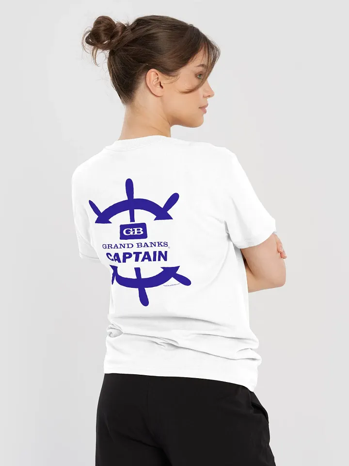 Grand Banks Captain - T-Shirt - Light Shirt w/Blue Logo product image (1)