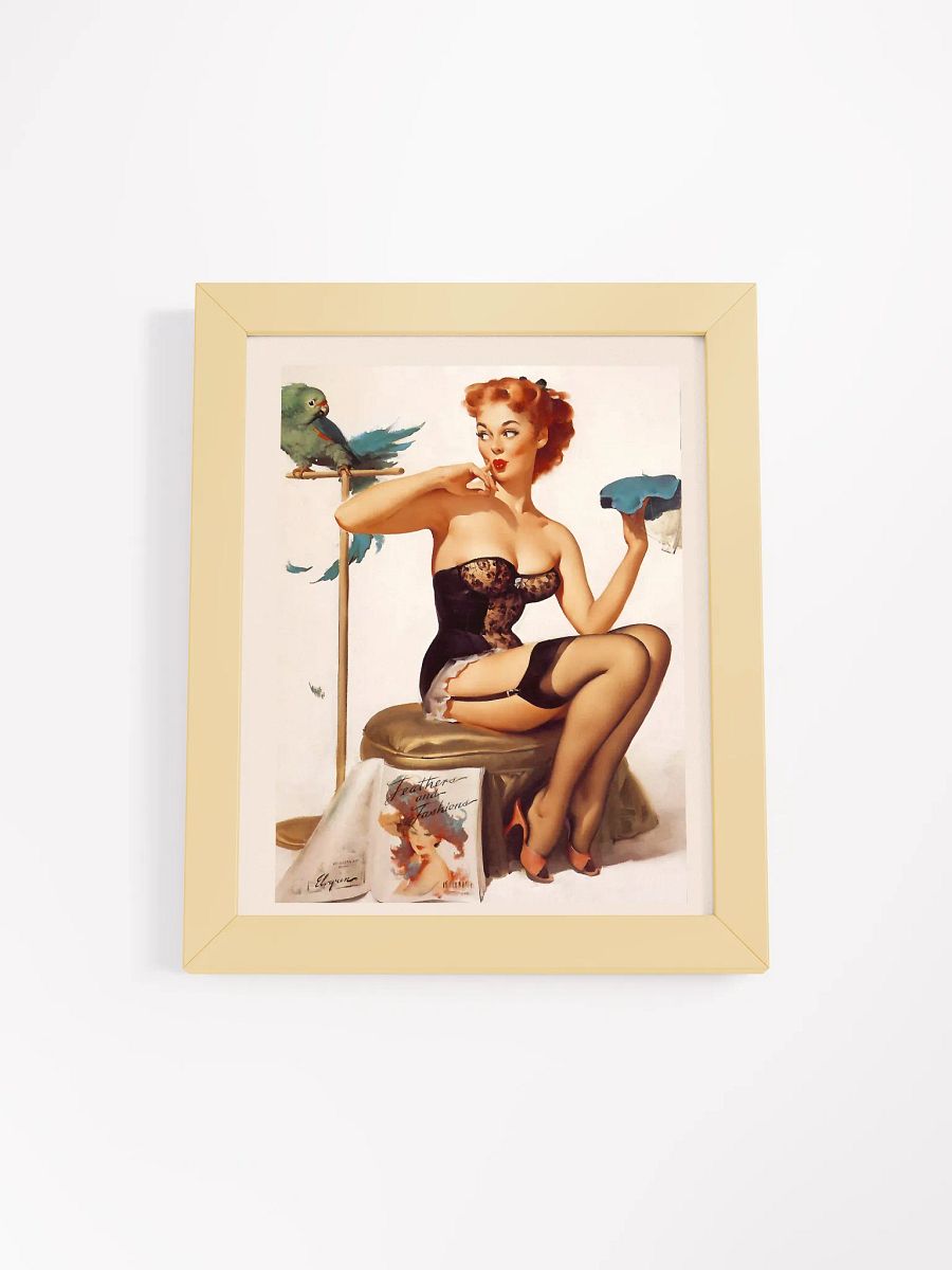 Elvgren Sultry Pin-up Matte Poster product image (5)