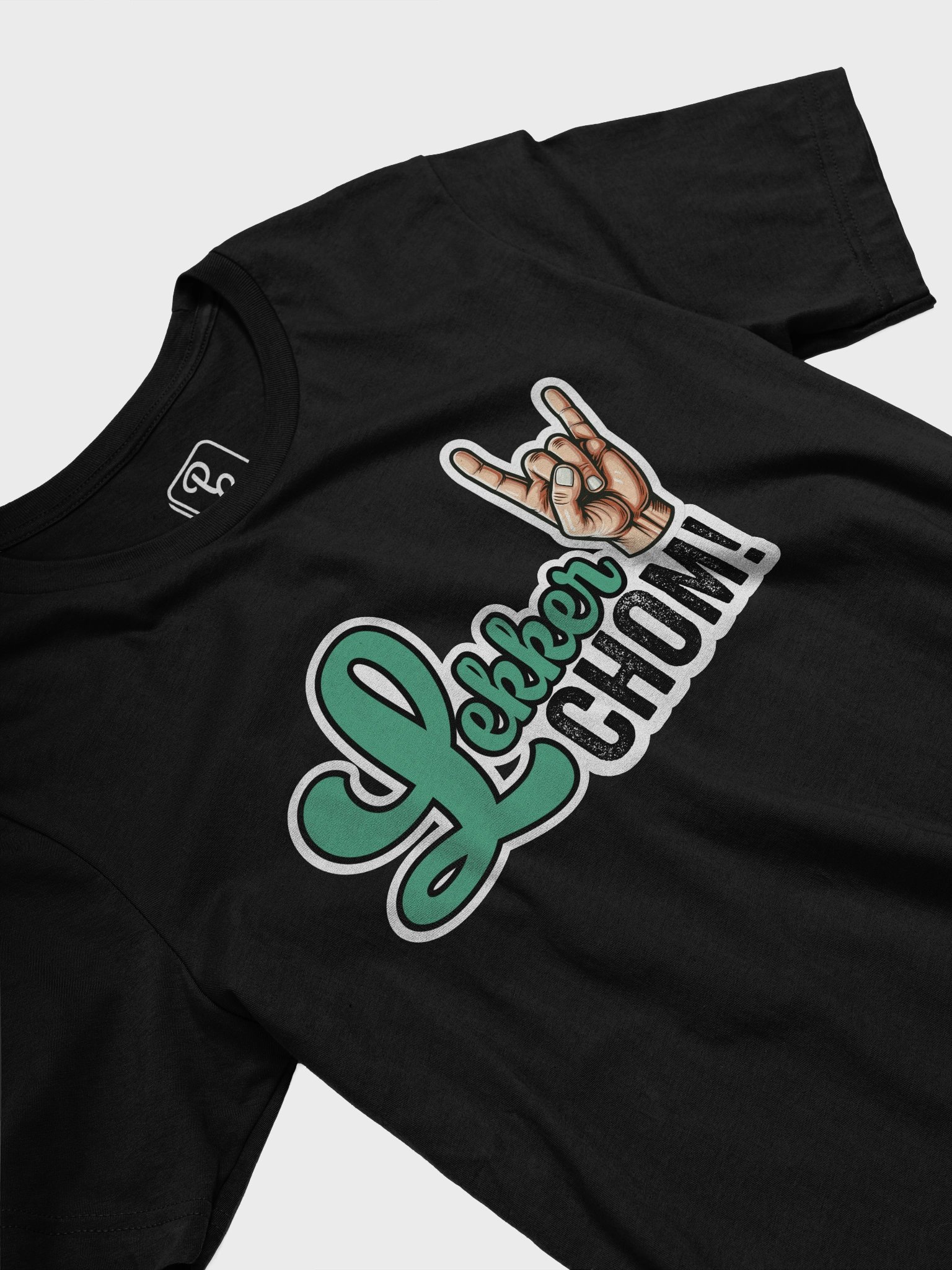 Lekker Chom! Afrikaans Gradient T-Shirt product image (3)