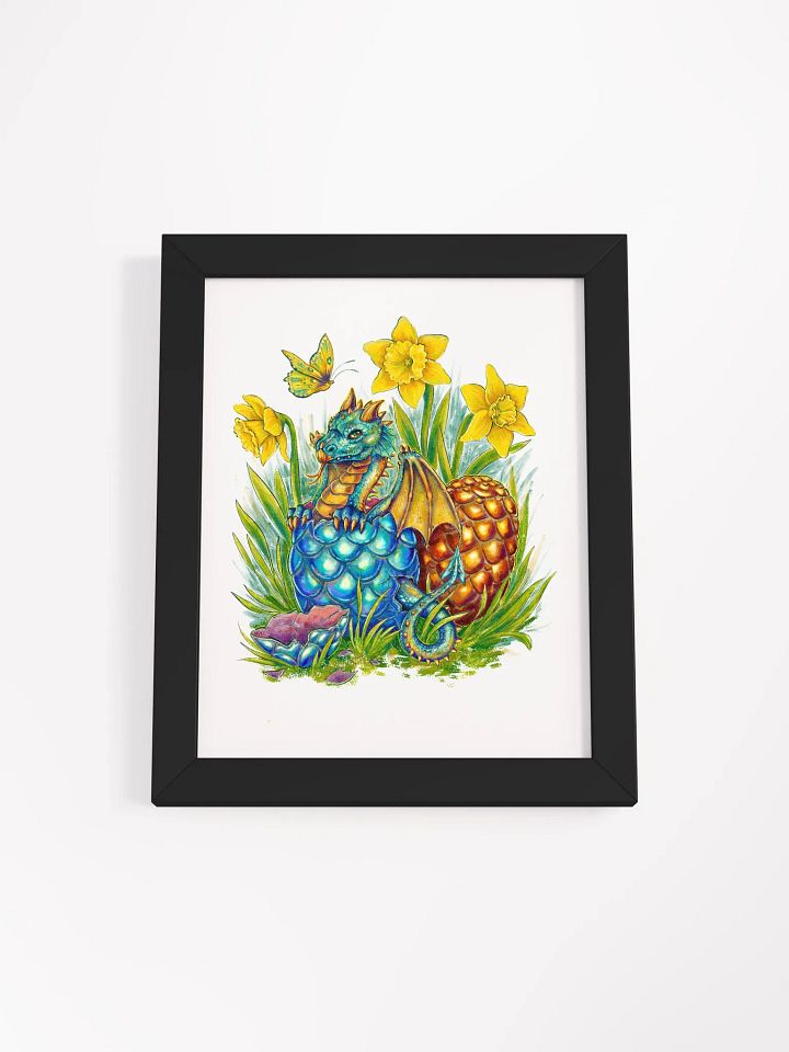 Dragon Hatchling Haven Framed Poster product image (13)