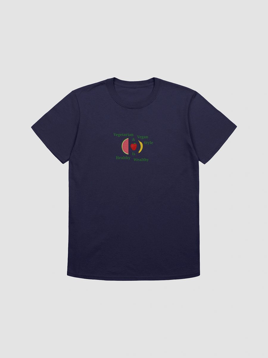 Healthy = Wealthy Vegan T-Shirt product image (1)