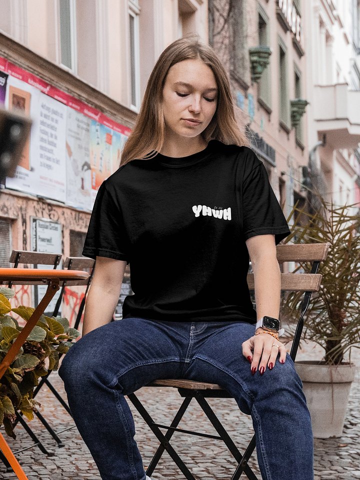 YHWH - "Let Go, Let God" Slim Fit T Shirt product image (2)