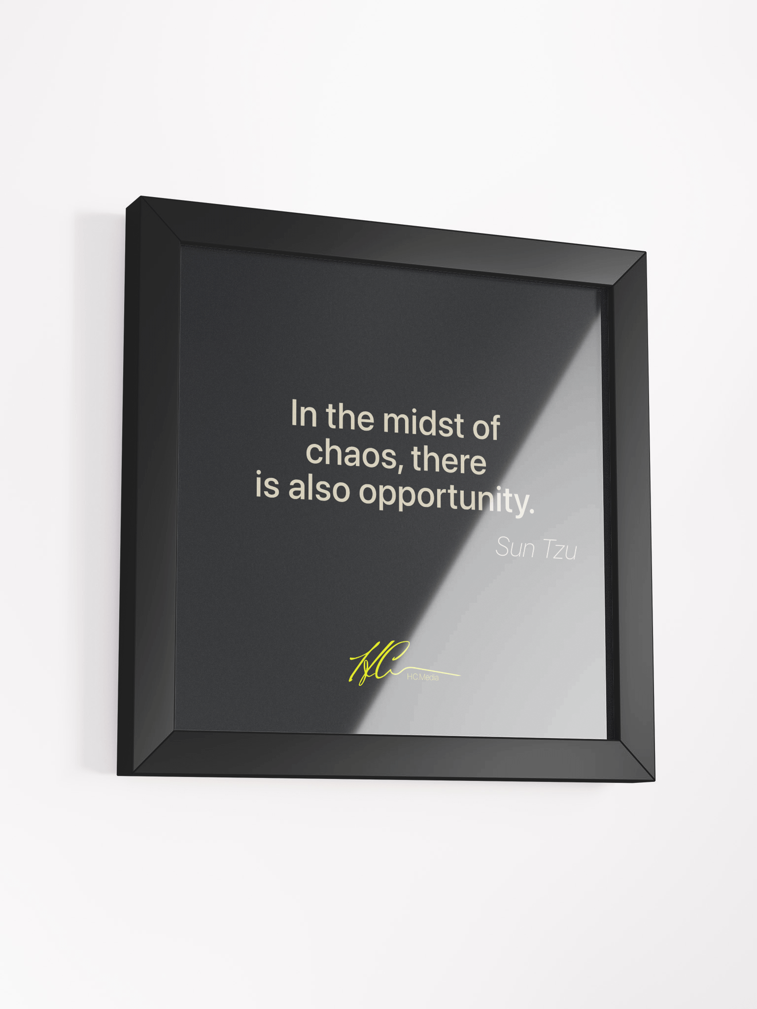 Sun Tzu Q3 - Framed Poster product image (3)