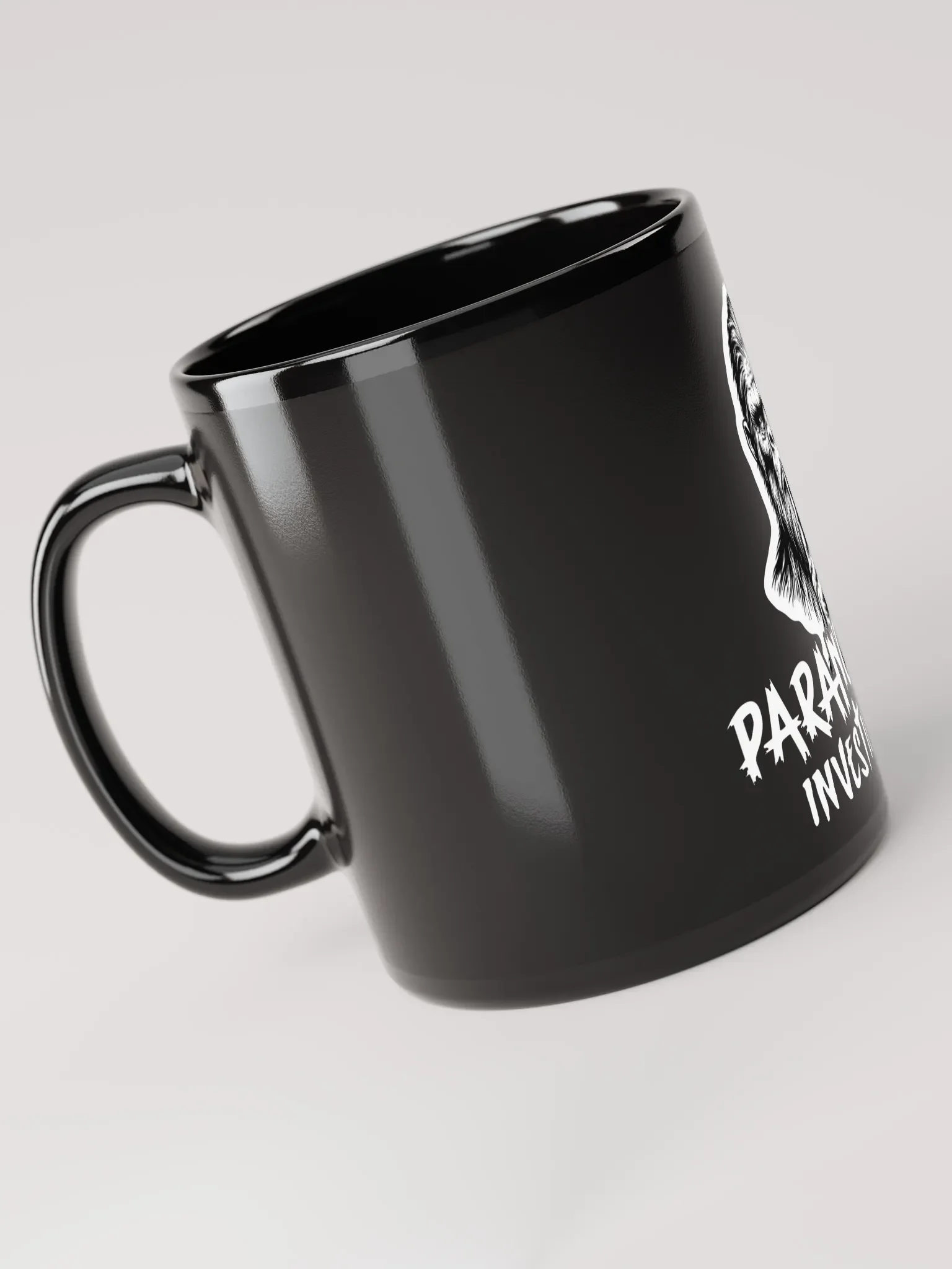 Shhh Sasquatch Black Glossy Mug product image (2)