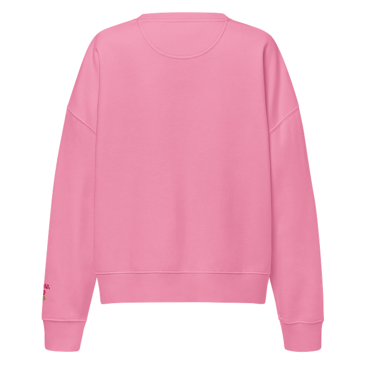 Floral Harmony Women's Organic Crew Neck Sweatshirt product image (8)