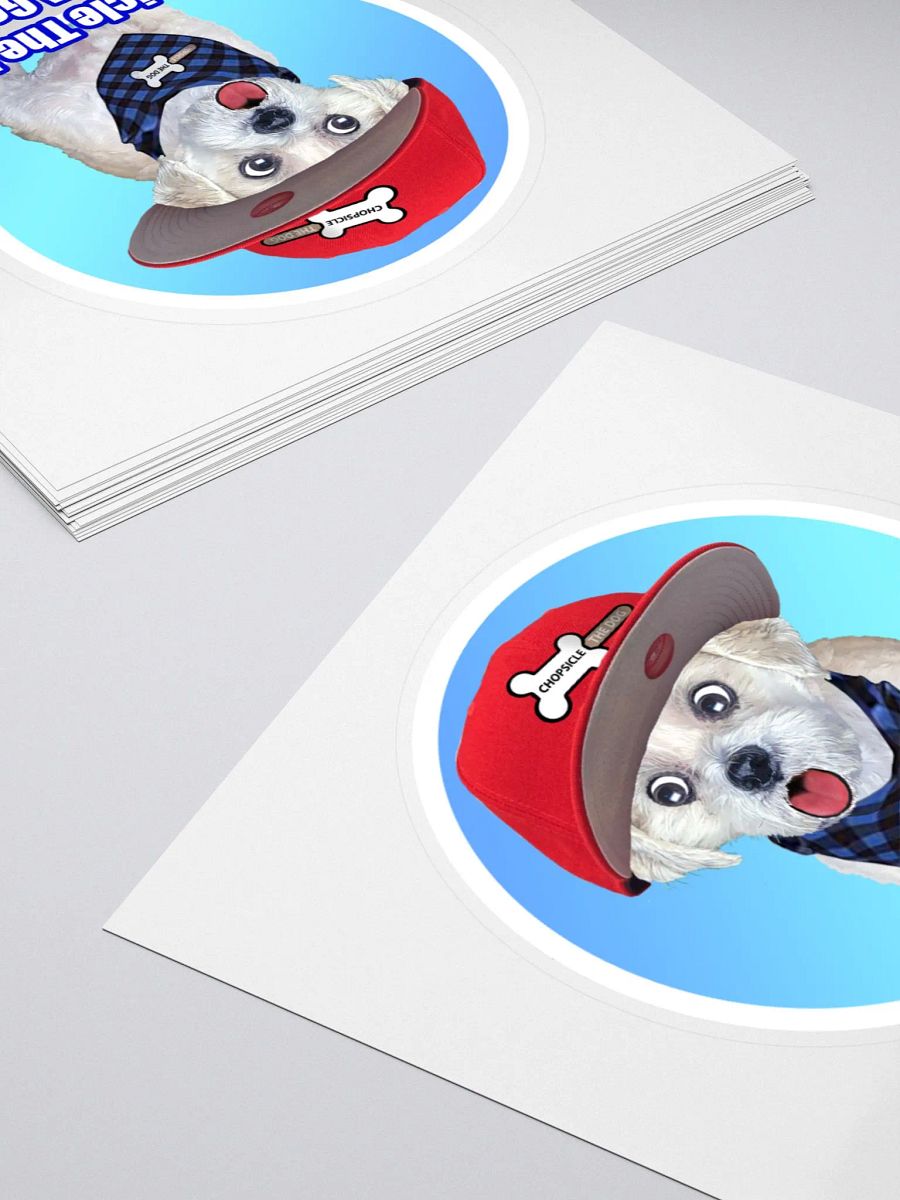 Good Boy Stickers! Chopsicle the Dog on YouTube! product image (4)