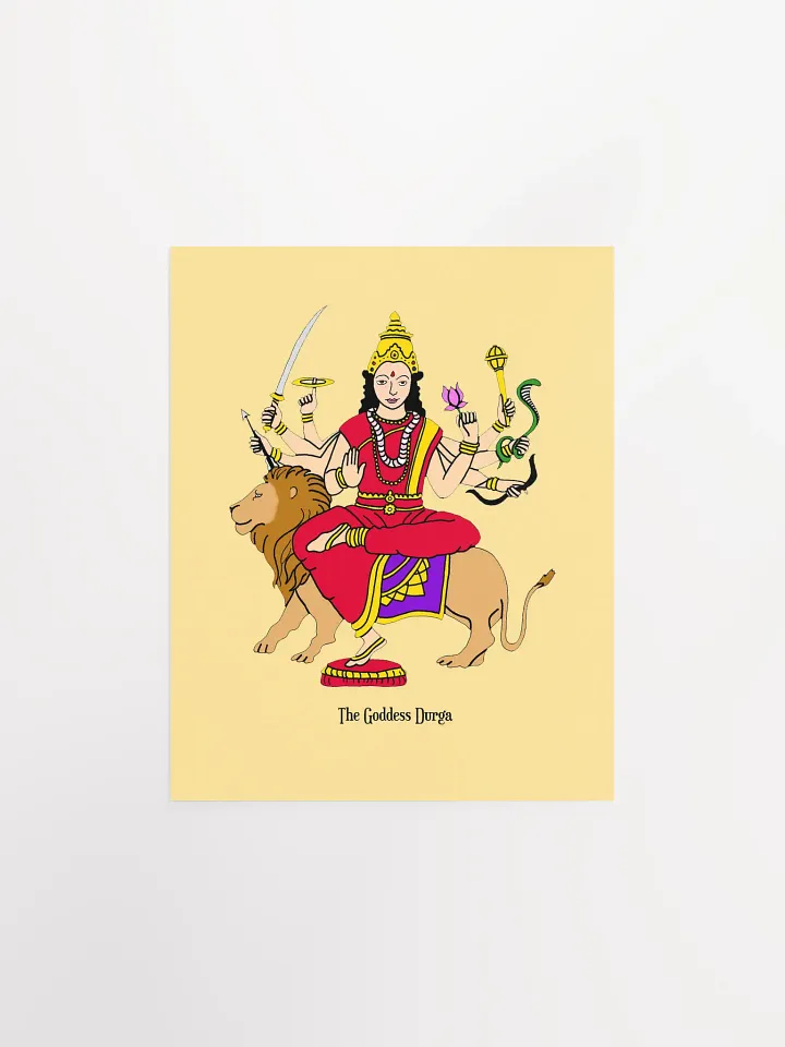 Goddess Durga 8x10 Print product image (1)