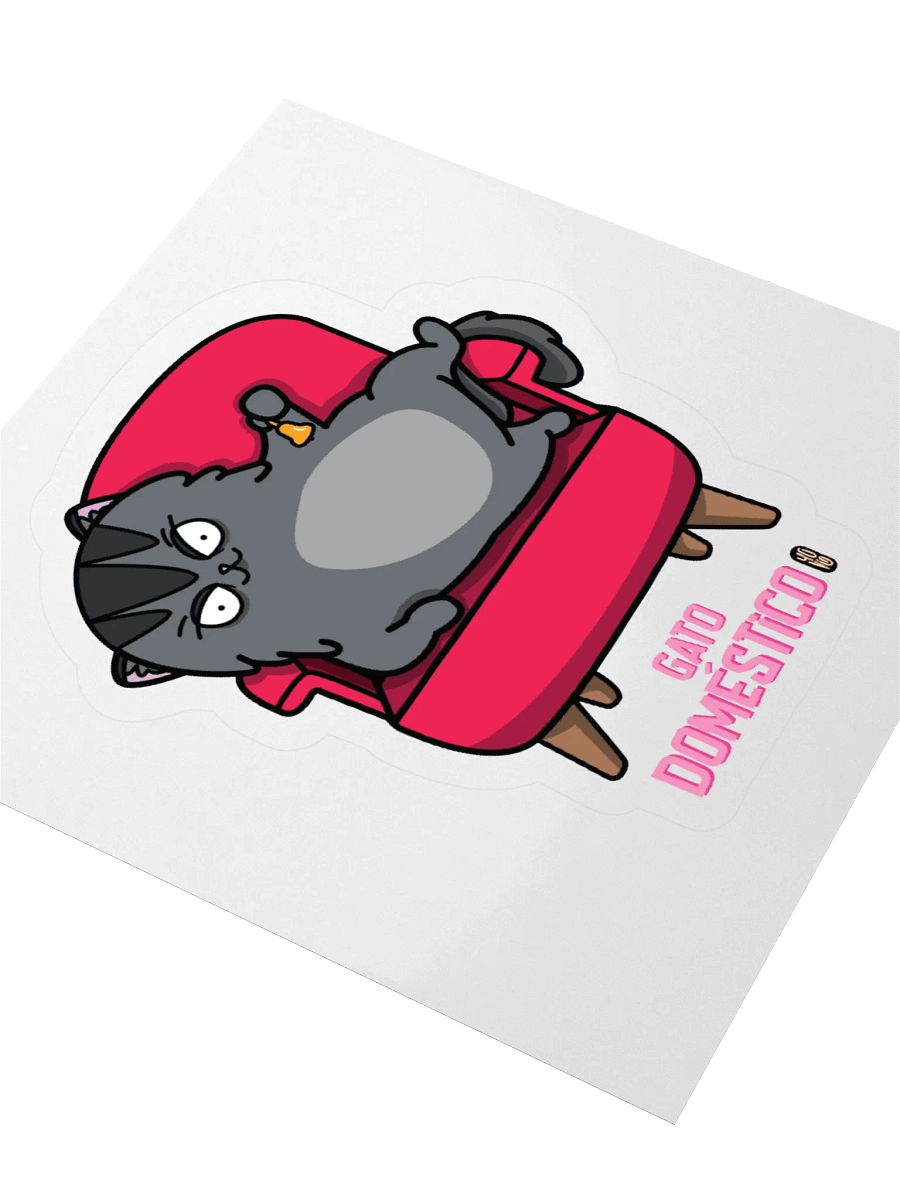 Gato Doméstico - Sticker (Kiss Cut) product image (3)