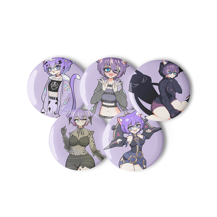 ZaynaKitty Pins (by BwuberryArts) product image (3)