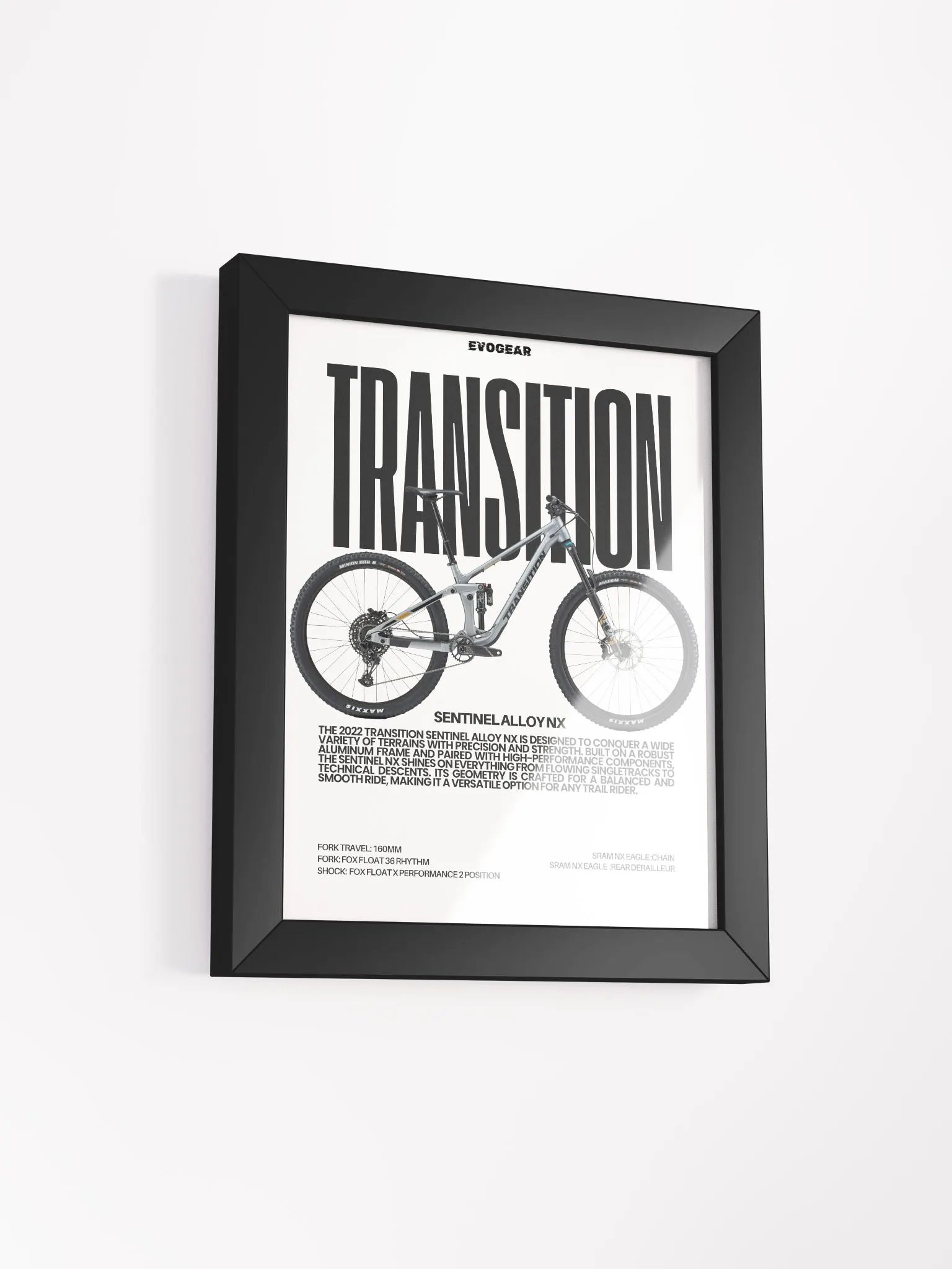Transition Sentinel Alloy NX Frame product image (2)