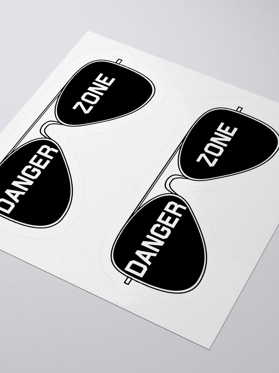 Danger Zone Aviator Sunglasses Sticker Set product image (2)