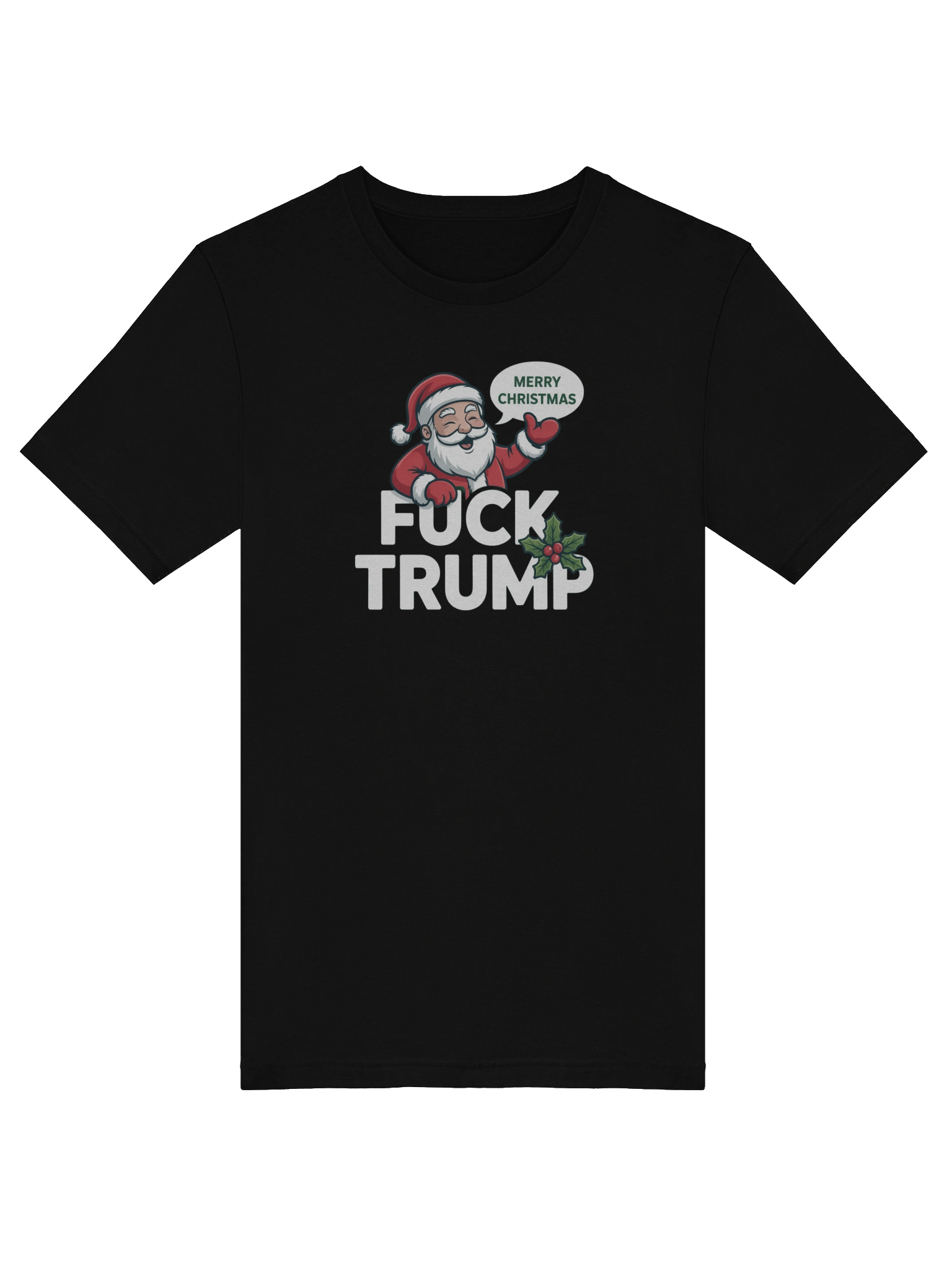Santa's Anti Trump Message Tee product image (37)
