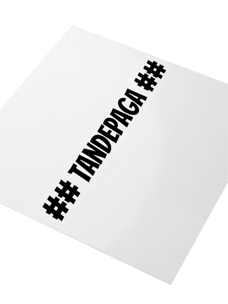 Tandepaga Sticker product image (2)