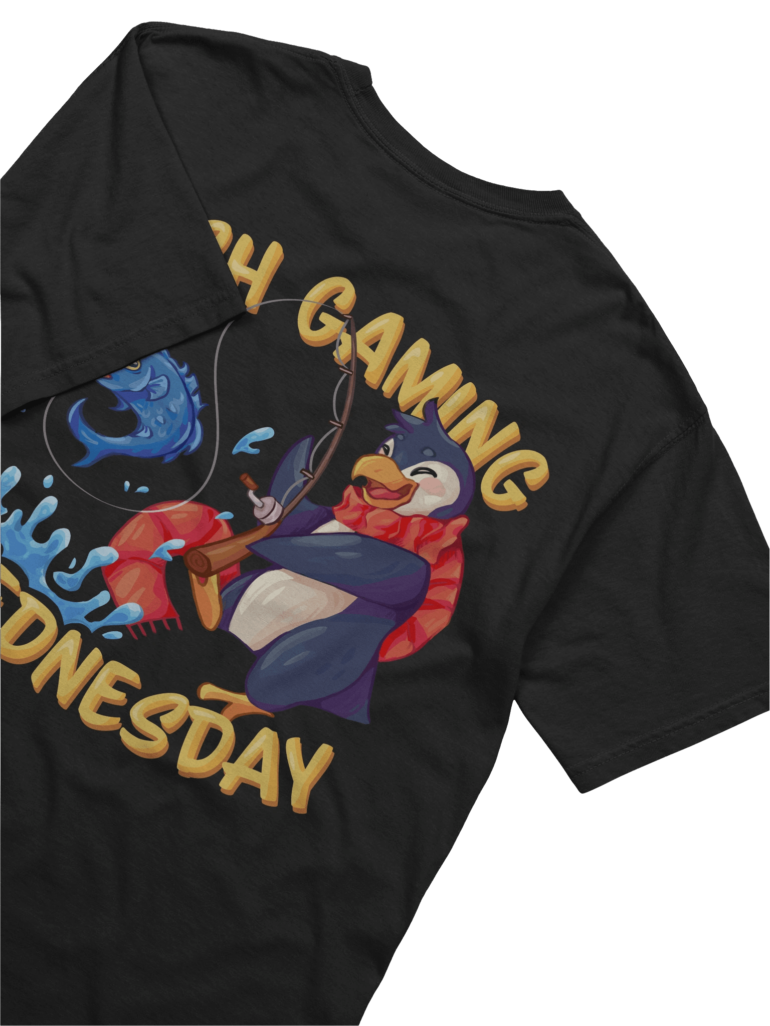 Fish Gaming Wednesday T-Shirt product image (6)