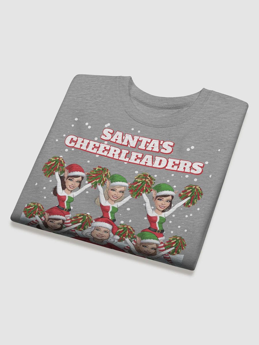 Santa's Cheerleaders Elves Squad Sweatshirt product image (22)