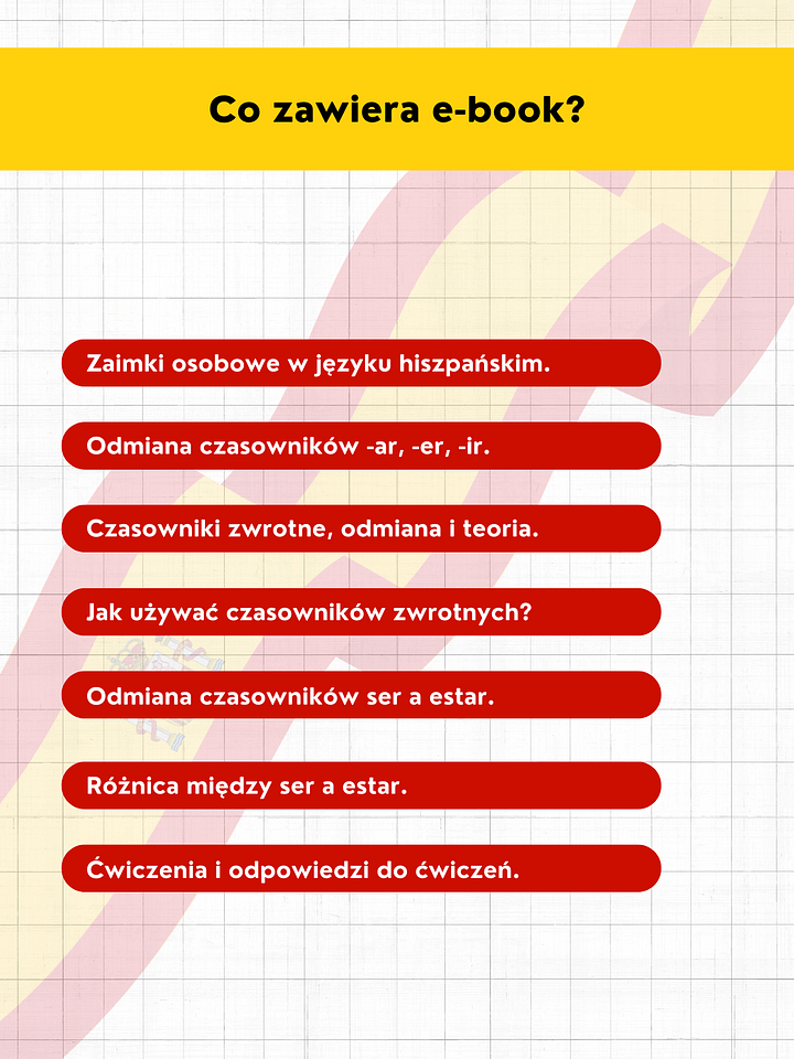📘 E-book - Nauka hiszpańskiego - Szybka gramatyka języka hiszpańskiego – Twój przewodnik po podstawach! product image (2)