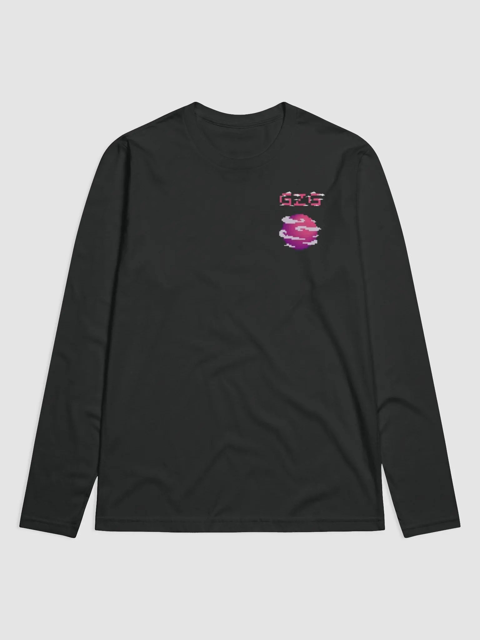 GzG Crew Pixel Planet Long Sleeve product image (1)