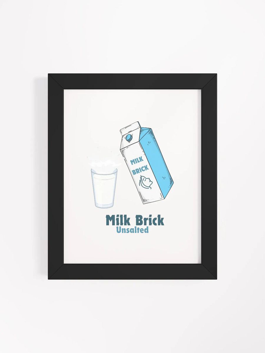 Milk Brick High Quality Poster product image (35)