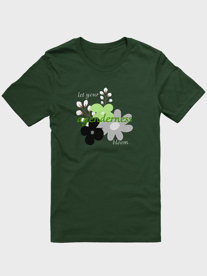 let your agenderness bloom t-shirt product image (1)