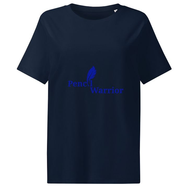 Pencil Warrior Logo Organic Cotton Tee product image (1)