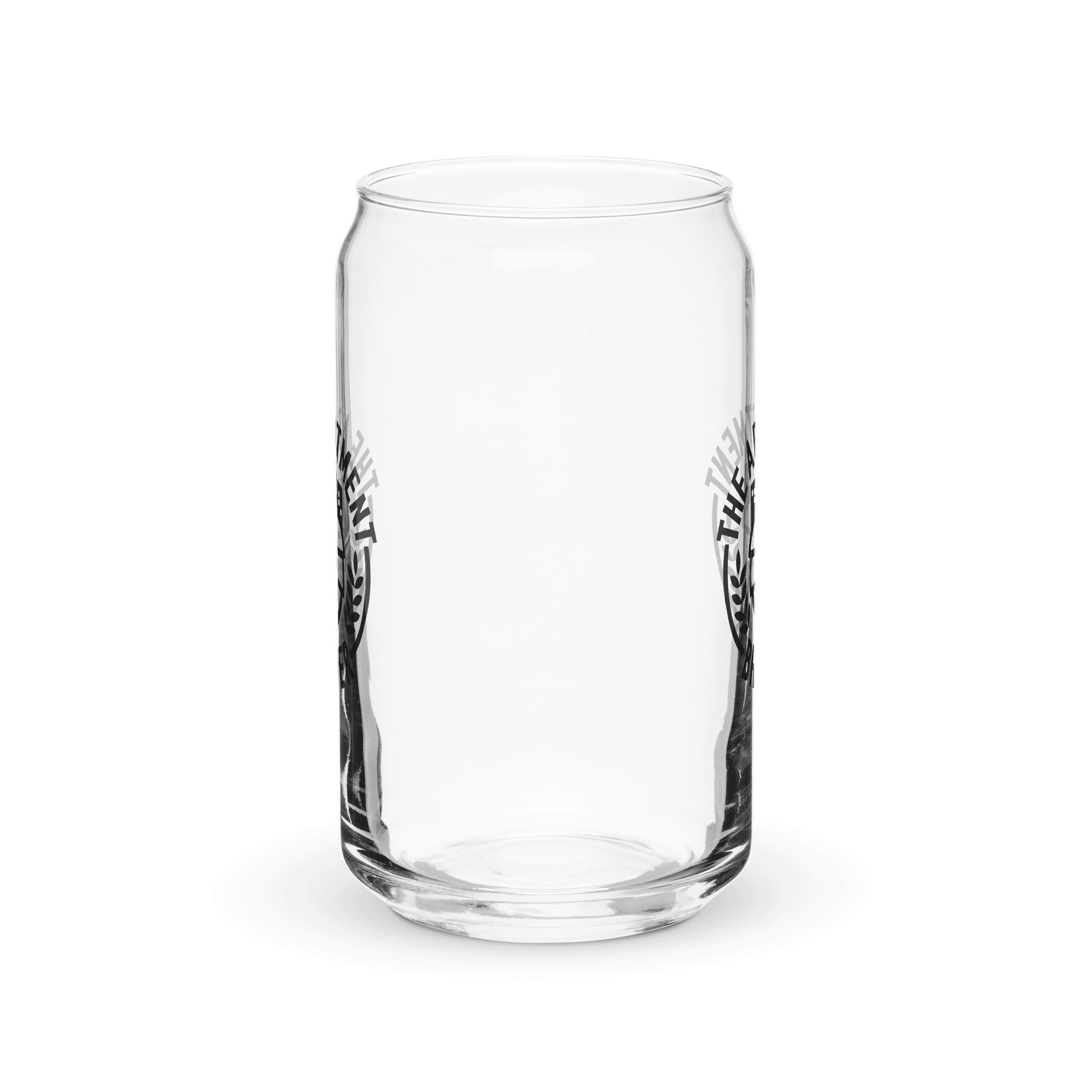 Main Logo Can-Shaped Glass (Black) product image (2)