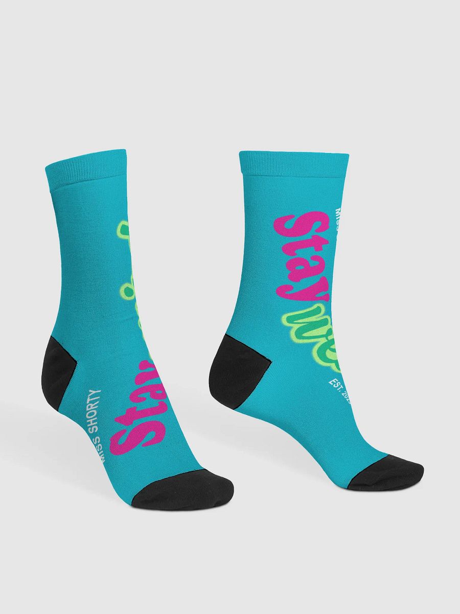 Stay Weird with a Peace Sign Socks! product image (3)