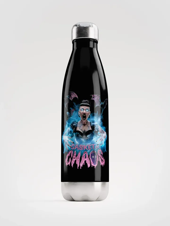 Casket of Chaos Horror Stainless Steel Water Bottle product image (1)