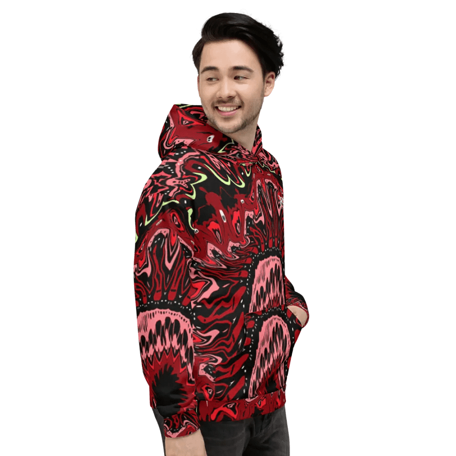 DRYPT x HALLOWEEN LTD. GROTESQUE HOODIE (SIZES S-6XL) product image (6)