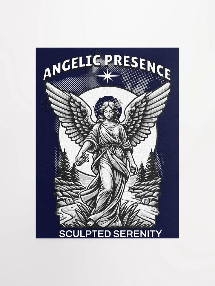 Angelic Presence Sculpted Serenity - Matte Poster product image (1)