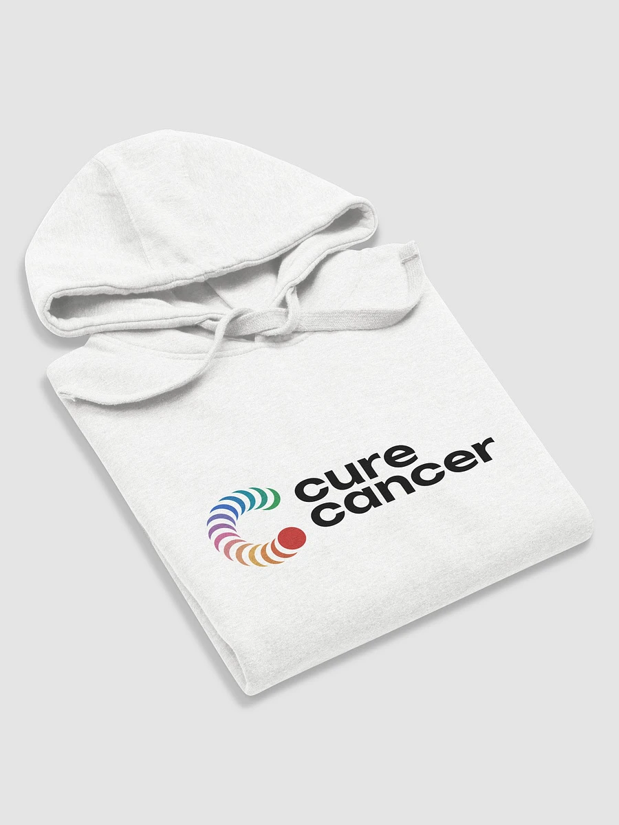 Cure Cancer | Logo Hoodie - White product image (5)